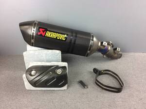 管理番号01497　AKRAPOVIC　アクラポビッチ　ZX-6R　09-22　スリップオン　サイレンサー　マフラー