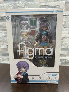 figma 長門有希 制服Ver 涼宮ハルヒの憂鬱 フィギュア マックスファクトリー 