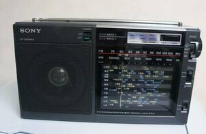 SONY ソニー FM/NIKKEI/MW 3バンドポータブルラジオ ICF-EX5MK2 ★受信OK　電源コンセント欠品