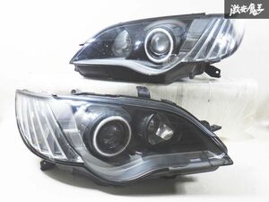 【売り切り】 スバル純正加工 BP5 BL5 レガシィ 後期 HID ヘッドライト ヘッドランプ インナーブラック イカリング 左右 100-20952 棚