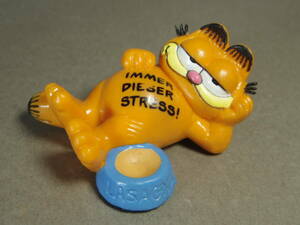 Garfield ガーフィールド PVCフィギュア えさ箱 BULLYLAND