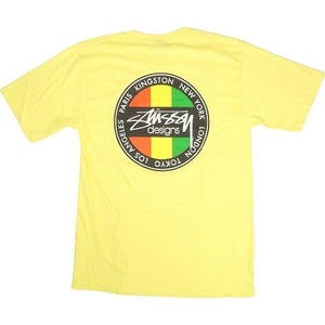 STUSSY ステューシー SURF DOT LOGO TEE TELLOW Tシャツ 黄 Size 【S】 【新古品・未使用品】 20797947