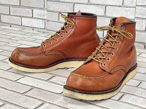 ＵＳＥＤ　レッドウィング　RED WING　8131　アイリッシュセッター　ブーツ　サイズ８ 1/2Ｄ　26.5ｃｍ　ＵＳＡ製　09/11