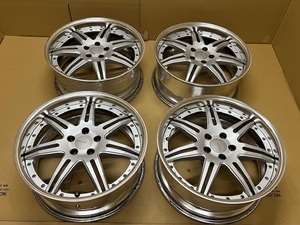 中古ホイール４本セット　WORK GS-5 GNOSIS 19×8.5JJ+42 PCD112 メルセデスベンツ、アウディ C class E class AUDI A4 A5 A6 