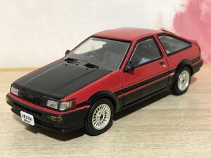 送料無料　1/43 峠の走り屋 トヨタ カローラレビン AE86 3ドア カスタムミニカー TOYOTA COROLLA LEVIN 3door