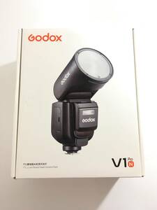 Y547★Godox V1ProN Nikon対応 ニコン用 ストロボ フラッシュ 76Ws 2.4G TTL HSS ラウンドヘッド セカンドライト付 ゴドックス