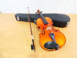 【USED!SUZUKI Violin バイオリン No.300 Size:4/4★スズキ/弦楽器/弓・ケース付き/Anno1981 ※現状品＠120（1）】