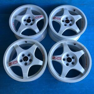 (10S-11)O.Z Racing サイズ16x7J OFF50 H5 PCD 100 ハブ径約56mm 傷汚れあり　4本セット　画像でご判断！