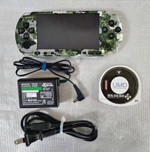 ★希少★限定メタルギヤ ＰＳＰ-３０００　メモリーカード４ＧB　充電器　作動品★