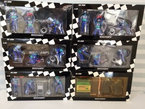 MINICHAMPS 1/18 SAUBER PETRONAS ミニチャンプス　ザウバー ペトロナス　F1 フィギュア PIT SPOT ピットクルー　ミニカー　☆激レア☆　