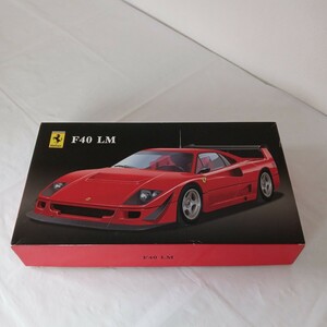 K-87【中古】 未組立　 フェラーリF 40 LM　FUJIMI　フジミ模型㈱　プラモデル　赤　レッド　スケール　1/24