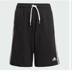 ★新品・タグ付★¥2,519の品/アディダス/adidas/キッズ・ハーフパンツ・ラインパンツ/スウェット/ブラック/黒/120サイズショートパンツ