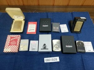 0801B28　ライター　喫煙具　おまとめ6点　Zippo　HOPE　など　※着火未確認・現状渡し