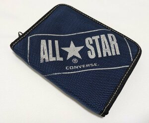 ■コンバース オールスター ２つ折り財布 ナイロン 紺 CONVERSE ALL STAR■