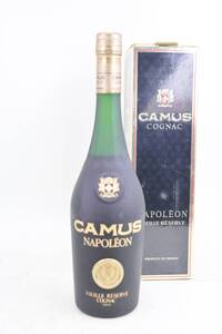 S109⑨【古酒】 CAMUS NAPOLEON VIEILLE RESERVE /カミュ ナポレオン ヴィエイユ リザーブ 700ml 40% 箱付き