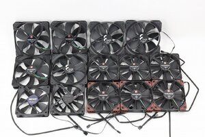 【ト長】 PC用 ケースファン 14点 まとめ / Noctua NF-A14 NF-F12 / Fractal Aspect 14 PWM / NZXT RF-AP120-FP RF-12C-RB 等 IC816IOC73