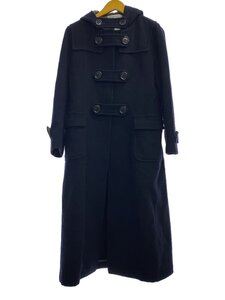 robe de chambre COMME des GARCONS◆ダッフルコート/L/ウール/NVY/無地/RG-CO12