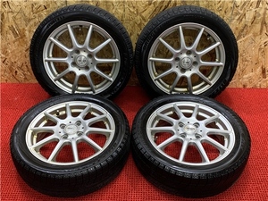 コペン等に MANARAY SPORT Smart 165/55R15 ブリヂストン BLIZZAK VRX 15×4.5J PCD100 4H ハブ66 off43 売切!!