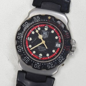 1円 可動品 腕時計 タグホイヤー TAG HEUER フォーミュラ1 WA1214 クォーツ ボーイズ ブラック 同梱不可