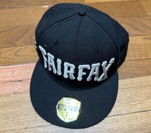 NEW ERA ニューエラ キャップ 帽子 59FIFTY フェアファックス FAIRFAX 黒 ブラック