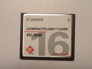 Canon 16MB コンパクトフラッシュ メモリ