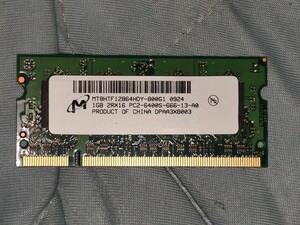 【1円スタート】ノートPC用メモリ 1GB DDR2