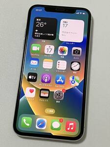 SIMフリー iPhoneX 256GB Silver シムフリー アイフォンX シルバー 銀 softbank au docomo UQモバイル 本体 SIMロックなし A1902 MQC22J/A