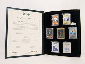 【未使用長期保管品】ZIPPO ジッポー OLYMPIC GAMES COLLECTION Atlanta 7個セット 限定 オリンピック アトランタ USA製 95年製 喫煙具