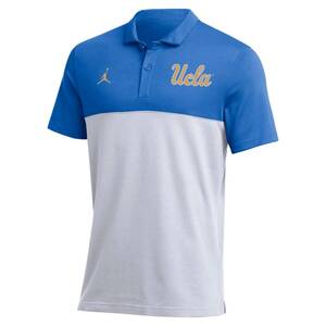 Jordan Brand Light UCLA Bruins 2022 Coaches Performance Polo ポロシャツ Sサイズ