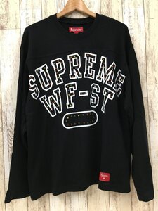 128A Supreme 24AW FW Athletic Studded L/S TOP シュプリーム Black【未使用】