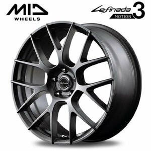 即納 新品未使用 MID Lefinada レフィナーダ MOTION3 モーション3 18x7.0J +40 PCD120 レクサス トヨタ専用 40アルファード ヴェルファイア