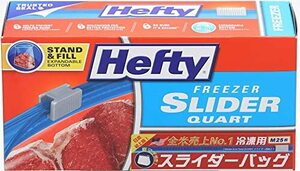 東洋アルミ スライダー バッグ 保存 袋 冷凍 解凍 ジッパー M 25枚入 Hefty S1966