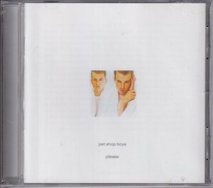 CD (輸入盤) 　Pet Shop Boys : Please (Parlophone 50999 26828923)