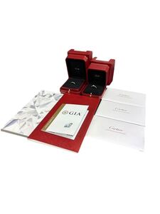 786 ほぼ未使用 Cartier 指輪セット エタンセルドゥ エタニティ ソリティア 1Pダイヤ 0.21ct(F/VVS2/3EX) PT950 10号 ウェディングリング付