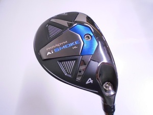 【中古】 キャロウェイ PARADYM Ai SMOKE HL UT TENSEI 50 for Callaway(JP) SR 21 ユーティリティ カーボン おすすめ メンズ 右 [4102]