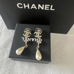 CHANELシャネル ココマーク ピアス