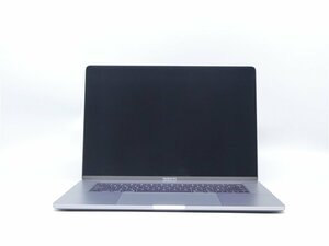 中古　MacBook ProA1990グレー　英語キーボード　ロジックボードと本体止めネジなど欠品　詳細不明ノートPCパソコン　ジャンク品　送料無