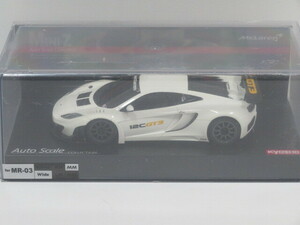 代引き可能！ MR-03W-MM 未開封 マクラーレン 12C GT3 2013 McLaren ホワイト オートスケール 京商 ミニッツ ボディ MZP226W