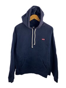 KITH◆パーカー/L/コットン/NVY/色褪せ有