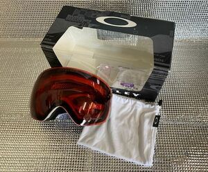 4*1110 未使用品！視界の広いリムレスタイプ♪【OAKLEY/オークリー】FLIGHT DECK スキーゴーグル 59-71700 《店頭引渡し可/札幌/美しが丘》