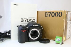 【同梱歓迎】【動作保証・点検済】良品■Nikon D7000 ボディ■ショット数わずか1223回■バッテリー付き・チャージャーなし■箱付き■■C17