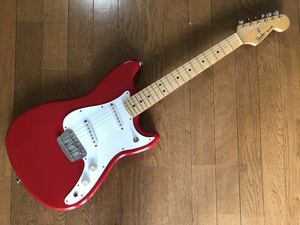 [GT]Fender Duo Sonic Reissue FRD フェンダー・デュオソニック・リイシュー 人気色フィエスタ・レッドMusicmasterの兄弟機種2P.U.モデル！