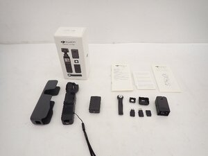 【ジャンク品】DJI 4Kビデオカメラ Pocket2 CREATOR COMBO アクションカメラ 元箱/説明書付き ∽ 70DA6-2