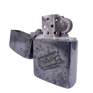 【ZIPPO/ジッポー】オイルライター 製造時期/B.V 着火未確認 オイル切れ 喫煙具★