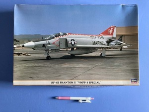 偵察型ファントム　RF-4B　 1/48 ハセガワ　このマーキングですよ！　　%2