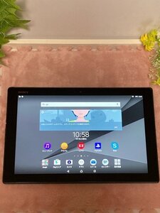 １円～ SONY Xperia Z4 Tablet 10.1インチ SGP712JP/B ブラック Wi-Fiモデル タブレット ※androidバージョン6.0.1 中古 Y63