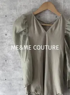 ME&ME COUTURE ミーアンドミークチュール ☆ パフスリーブカットソー