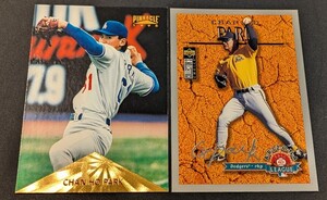 【1996 RC】TOPPS STARS ロサンゼルス・ドジャース 朴賛浩 パク・チャンホ ルーキーカード【２枚セット】