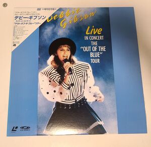 LD / デビー・ギブソン　アウト・オブ・ザ・ブルー・ツアー / DEBBIE GIBSON / 帯付き / 45P6-9033【M005】