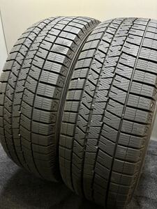 ★225/60R17 DUNLOP/WINTER MAXX 03 20年製 スタッドレス 2本 ダンロップ ウィンターマックス アルファード ヴェルファイア (3-F891)